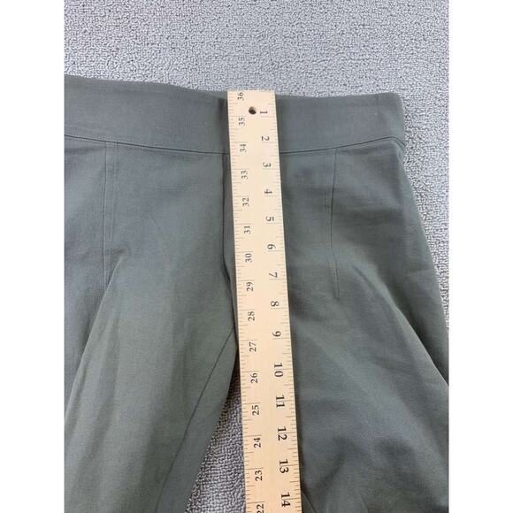 Y2K Helmut Lang Women P XS Olive Green Stretch Slim Pull On Leggings USA Made - Picture 6 of 8